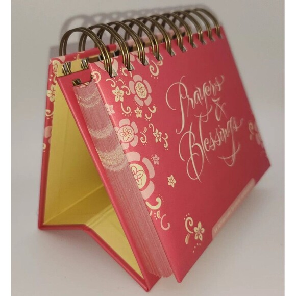 Dayspring Prayers and Blessings Spiral-bound Perpetual Scripture Calendar - Picture 4 of 4